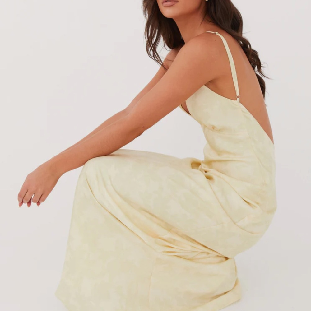 Peppermayo Cream Maxi Dress